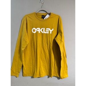 Oakley Mark II LS Tee 2.0 Long Sleeve Shirt – Sulphur Yellow – Size Large – NWT